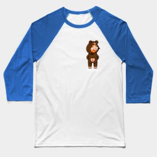 Bear Bum Onesie Baseball T-Shirt